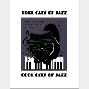 Cool Cats of Jazz-jazz music Posters and Art